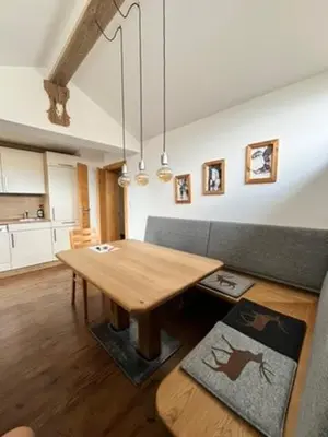 Küche/Küchenzeile in der Unterkunft Ferienwohnung Amade