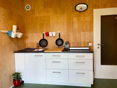 Küche/Küchenzeile in der Unterkunft Ferien in Holz - Fühle die Gemütlichkeit Enjoy
