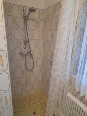 Ein Badezimmer in der Unterkunft Ferienhaus Reiter