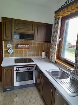 Küche/Küchenzeile in der Unterkunft Ferienhaus Reiter