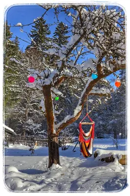 Haus Grubbach im Winter