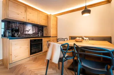 Küche/Küchenzeile in der Unterkunft Haus Ennsegg by Schladming-Appartements