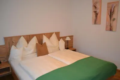 Ein Bett oder Betten in einem Zimmer der Unterkunft Landhaus Marina