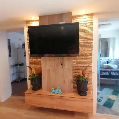 TV/Unterhaltungsangebot in der Unterkunft Ferienwohnung Berg(Aus)zeit Ennstal