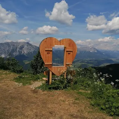 Naturlandschaft in der Nähe der Ferienwohnung