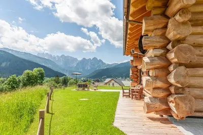Naturlandschaft in der Nähe des Ferienhauses