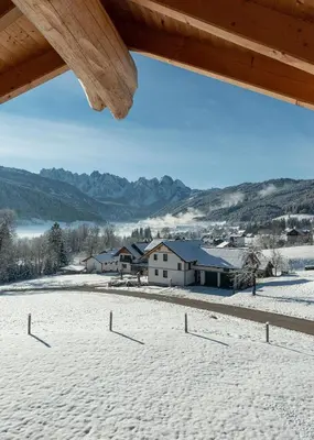 Naturlandschaft in der Nähe des Ferienhauses