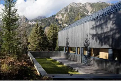 Naturlandschaft in der Nähe des Chalets