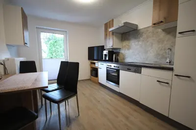Küche/Küchenzeile in der Unterkunft Toni`s Appartement by Schladming-Appartements