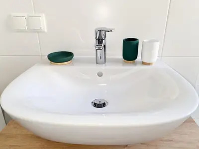 Ein Badezimmer in der Unterkunft Beim Lanner - Franz