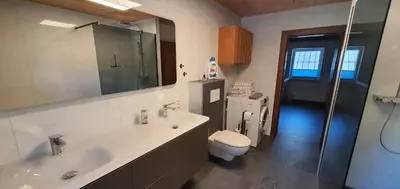 Ein Badezimmer in der Unterkunft Ferienwohnung Brader