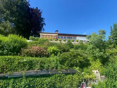Ein Garten an der Unterkunft Chalet Kultique