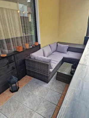 Ein Sitzbereich in der Unterkunft Appartment Christine Bad Aussee