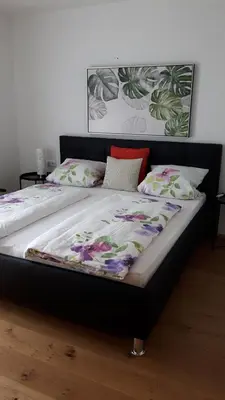 Ein Bett oder Betten in einem Zimmer der Unterkunft Haus Gertrude Hörack