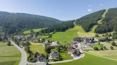 Naturlandschaft in der Nähe der Ferienwohnung