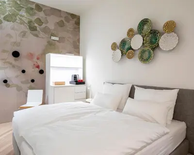 Ein Bett oder Betten in einem Zimmer der Unterkunft Villa Unterswand - Self Check-in