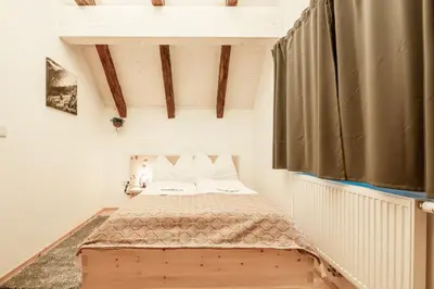 Ein Bett oder Betten in einem Zimmer der Unterkunft Xeishittn VogelNest