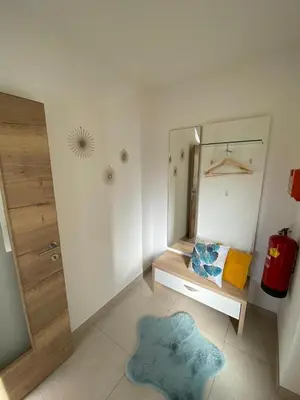 Ein Bett oder Betten in einem Zimmer der Unterkunft Residence JORADO