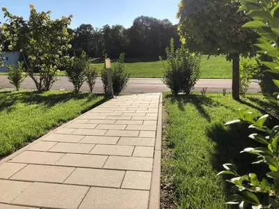 Ein Garten an der Unterkunft Residence JORADO