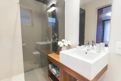 Ein Badezimmer in der Unterkunft Glücksthaler by AA Holiday Homes - SchladmingDachstein