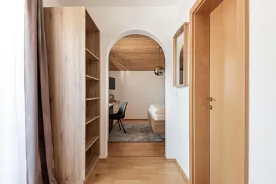 Ein Bett oder Betten in einem Zimmer der Unterkunft Gschwendtners Apartment