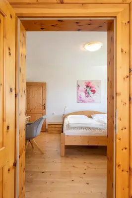 Ein Bett oder Betten in einem Zimmer der Unterkunft NEUHOFGUT I exklusiv und privat!