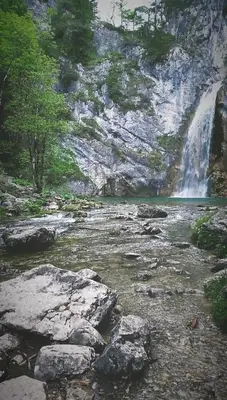 Naturlandschaft in der Nähe des Ferienhauses