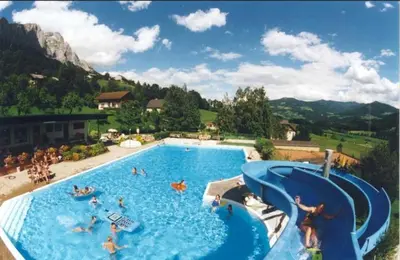Der Swimmingpool an oder in der Nähe von Ferienhaus Walcher