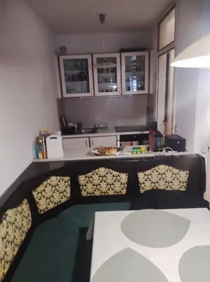 Küche/Küchenzeile in der Unterkunft Appartement Katrin