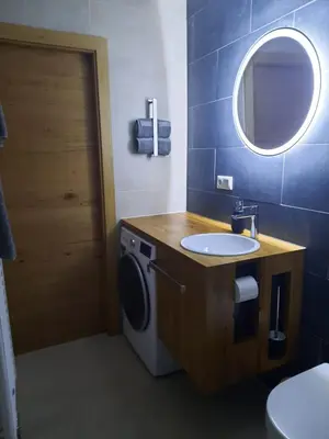 Ein Badezimmer in der Unterkunft Mini-Apartment Admont