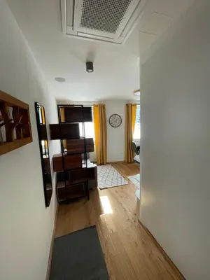 Ein Bett oder Betten in einem Zimmer der Unterkunft Mini-Apartment Admont
