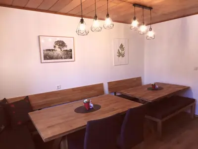 Ein Sitzbereich in der Unterkunft Holiday Home Haus Sigfried by Interhome