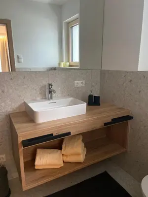 Ein Badezimmer in der Unterkunft Ski & Bike Appartements