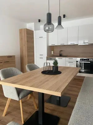 Küche/Küchenzeile in der Unterkunft Ski & Bike Appartements
