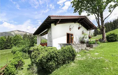 Ein Garten an der Unterkunft Ferienhaus - St Koloman