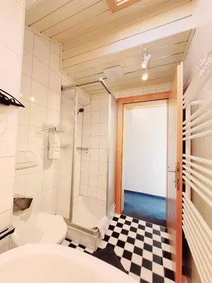 Ein Badezimmer in der Unterkunft Appartement Inge