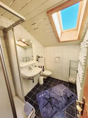 Ein Badezimmer in der Unterkunft Appartement Inge