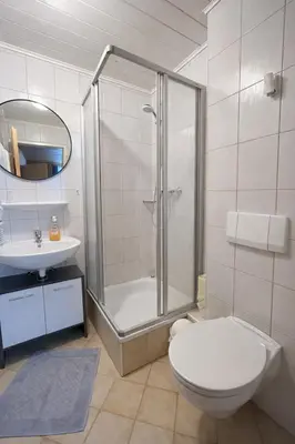 Ein Badezimmer in der Unterkunft Ferienwohnung Aigner im Salzburger Lungau