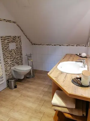 Ein Badezimmer in der Unterkunft Appartment Romy