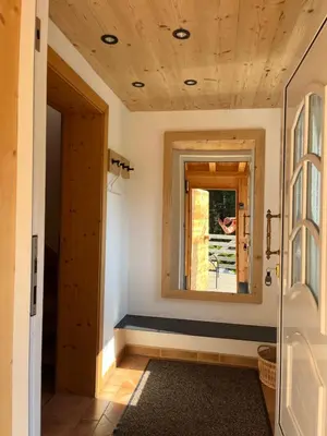 Ein Bett oder Betten in einem Zimmer der Unterkunft Plaik-Häusl
