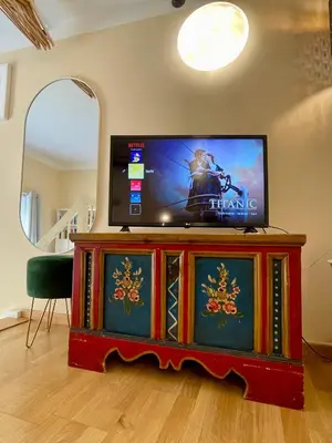 TV/Unterhaltungsangebot in der Unterkunft Cute, Quiet and Central - Self Check In