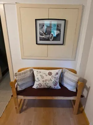 Ein Sitzbereich in der Unterkunft FAMILIE BRANDT
