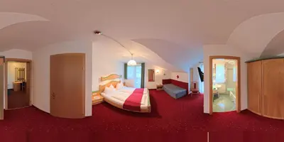Ein Bett oder Betten in einem Zimmer der Unterkunft Komfort Appartement Windberger, 5m to ski slope, 200m to cable car, Schladming Dachsteincard inklusive
