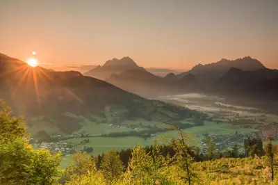Naturlandschaft in der Nähe der Pension