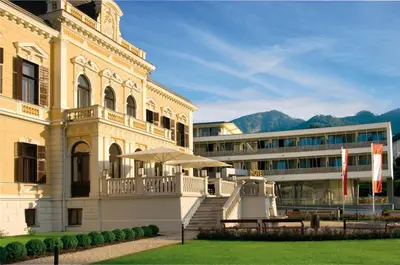 Das Gebäude in dem sich das Hotel befindet