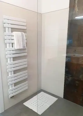 Ein Badezimmer in der Unterkunft Appartement Heimatliebe