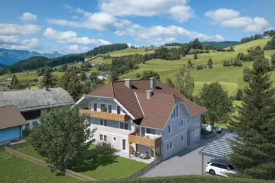 Naturlandschaft in der Nähe der Ferienwohnung