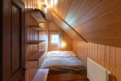 Ein Bett oder Betten in einem Zimmer der Unterkunft Das Haus in Altaussee - Your Austrian Home