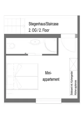 Grundriss der Unterkunft Haus Beutle