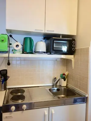 Küche/Küchenzeile in der Unterkunft Haus Thomas